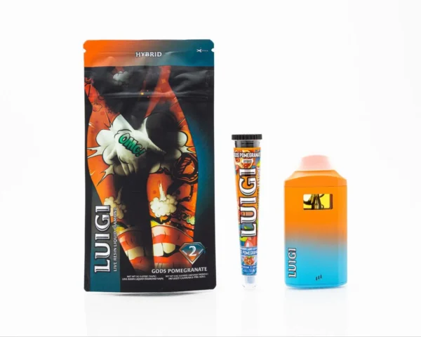 luigi gods pomegranate disposable, gods pomegranate vape, pomegranate ice disposable, berry menthol vape, 8000 puff disposable, luxury fruit disposable vape, coldest pomegranate vape juice, smooth berry ice disposable, premium pomegranate vape pen, luigi disposable, luigi vape
