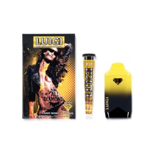 Candy Berry Lemonade - Luigi Vape Series 5, Candy Berry Lemonade Luigi Vape, Luigi Vape Series 5 flavors, Luigi Vape 2G disposable, Best fruity disposable vapes, Luigi Vape Candy Berry,