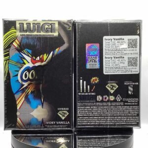 Ivory Vanilla – Luigi Vape Series 4, Ivory Vanilla Luigi Vape, Luigi Vape Series 4 flavors, Luigi Vape disposable 2G, Vanilla disposable vape, Smooth creamy vape flavor, Luigi Vape official,