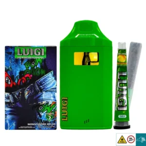 Monochrome Melon – Luigi Vape Series 4, Monochrome Melon Luigi Vape, Monochrome Melon Luigi Disposable Vape, Luigi Vape Series 4 disposable, Luigi Vape 2g flavors, Buy Luigi disposable vape online, Best melon disposable vape 2025, LuigiVape.com official flavors, luigi vape, luigi disposable flavors