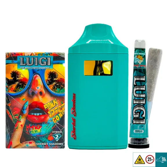 Sherbet Shadows – Luigi Vape Series 4, Sherbet Shadows Luigi Vape, Luigi Vape Series 4 Disposable, Luigi Vape 2G Sherbet flavor, Buy Luigi Vape online, Luigi Vape fruity flavors, luigi vape, luigi disposable, luigi carts, luigi cart, luigi thc, hybrid thc, thc hybrid for sale