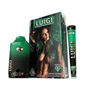 Green Gumbo, luigi disposable series 6 green gumbo , green gumbo vape, luigi series 6 flavors, luigi disposable series 6, green gumbo disposable vape, luigi vape series 6, herbal disposable vape, earthy disposable vape flavor, smooth herbal vape, green gumbo flavor profile, lab-tested disposable vape, long-lasting disposable vape, premium disposable vape, luigi disposable vape flavors, herbal notes, earthy finish, smooth airflow, no charging disposable, pre-filled vape, discreet shipping, authentic disposable vape