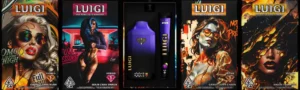 Luigi Disposable, Luigi Vape, Luigi Disposable Vapes, Luigi Series 6, Luigi Disposable Series 6 Collection, Luigi Live Resin Liquid Diamond Disposable Vape Collection – Hybrid and Sativa Strains