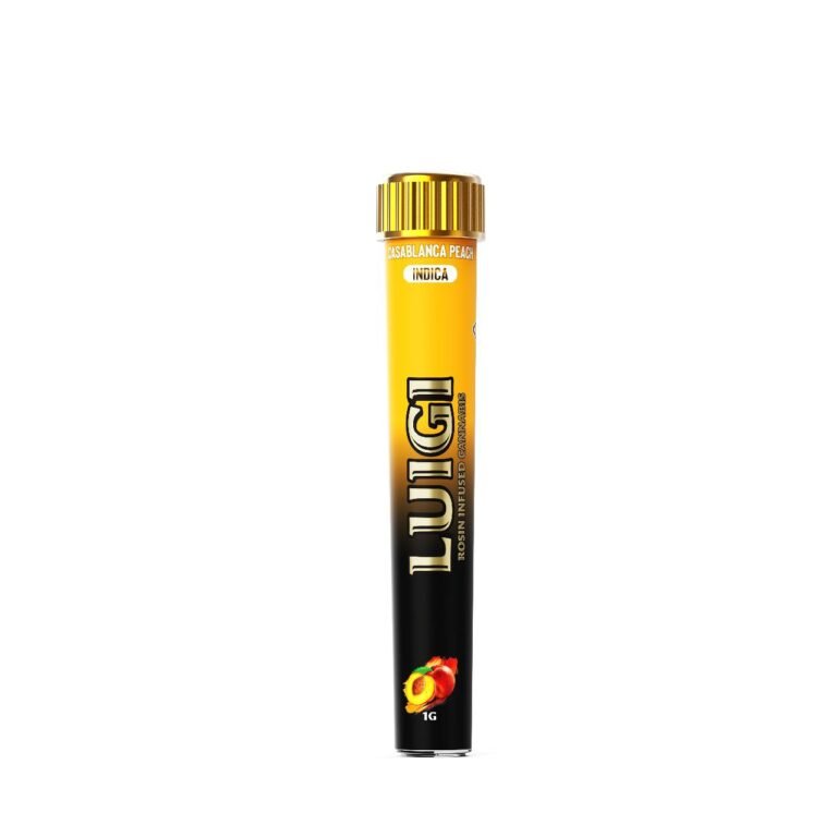Luigi 2G rosin disposable, Luigi rosin pen flavors, premium rosin disposable vape